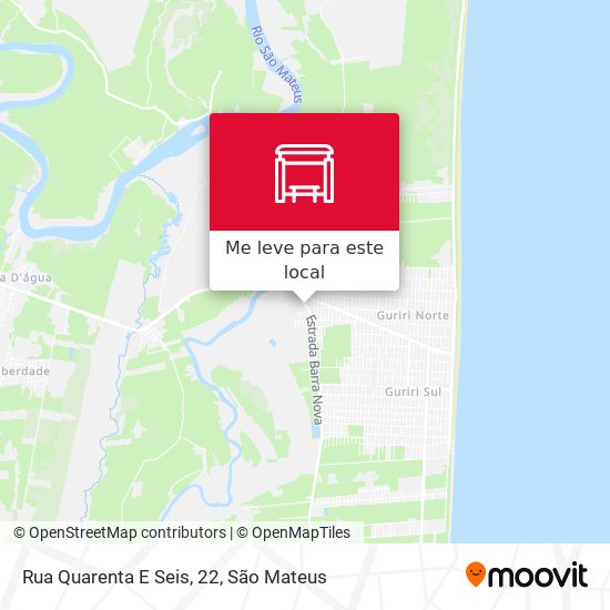 Rua Quarenta E Seis, 22 mapa