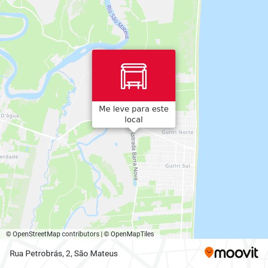 Rua Petrobrás, 2 mapa