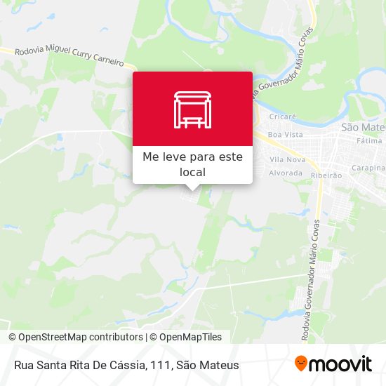 Rua Santa Rita De Cássia, 111 mapa