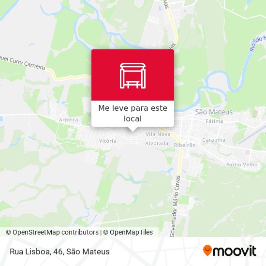 Rua Lisboa, 46 mapa