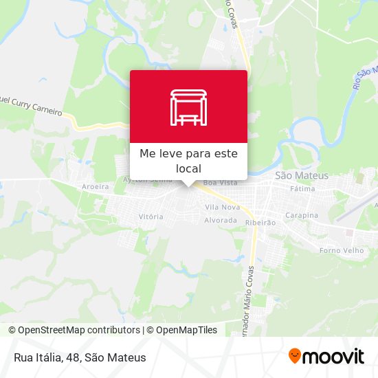 Rua Itália, 48 mapa