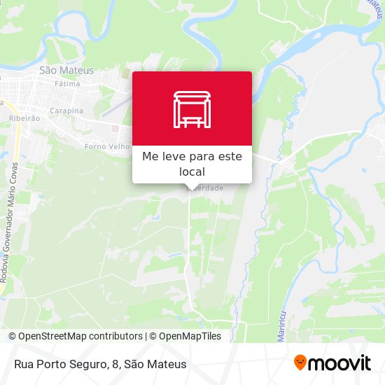 Rua Porto Seguro, 8 mapa