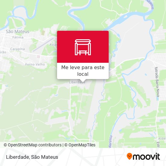 Liberdade mapa