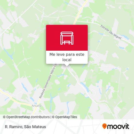 R. Ramiro mapa