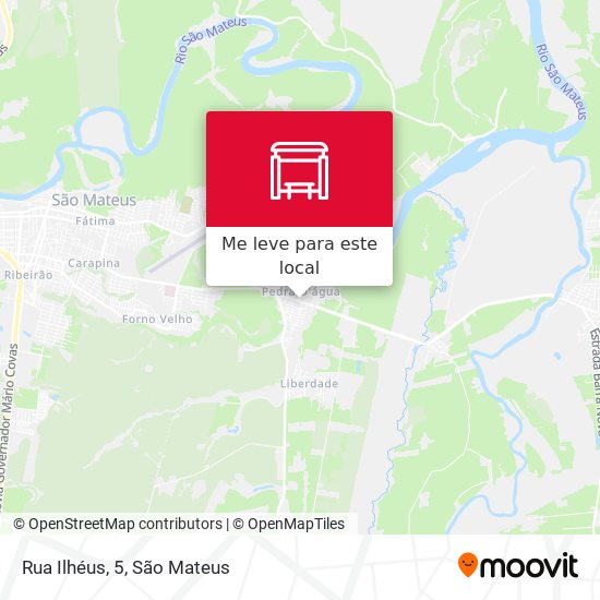 Rua Ilhéus, 5 mapa