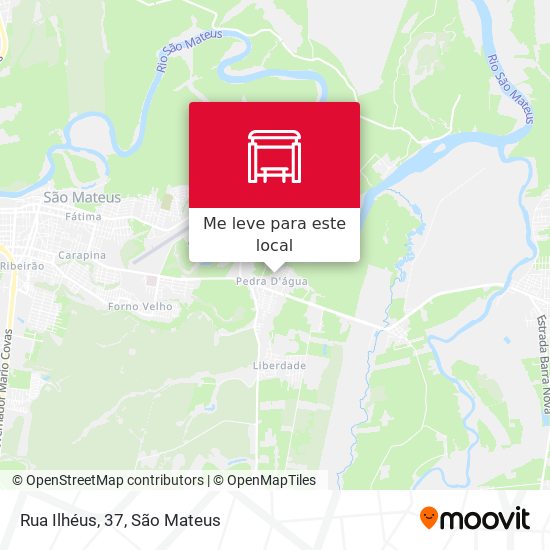 Rua Ilhéus, 37 mapa
