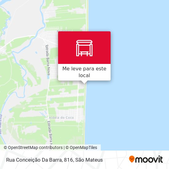 Rua Conceição Da Barra, 816 mapa
