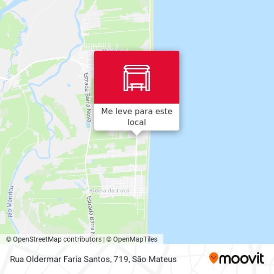 Rua Oldermar Faria Santos, 719 mapa