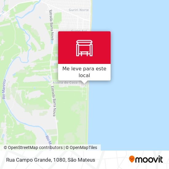 Rua Campo Grande, 1080 mapa