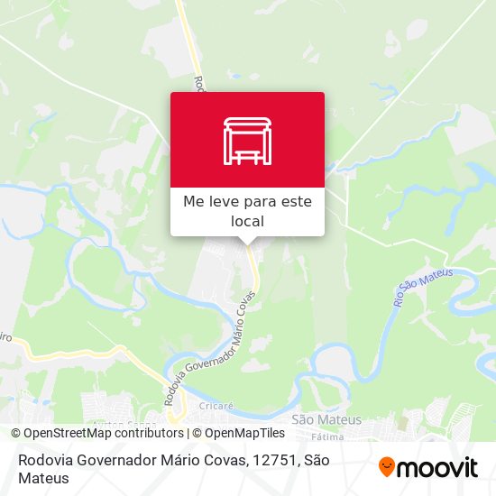 Rodovia Governador Mário Covas, 12751 mapa