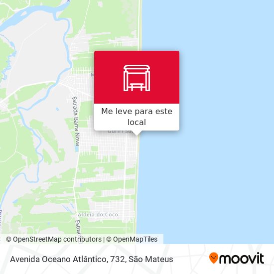 Avenida Oceano Atlântico, 732 mapa