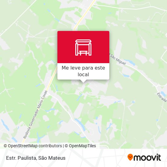 Estr. Paulista mapa