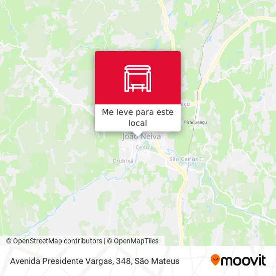 Avenida Presidente Vargas, 348 mapa