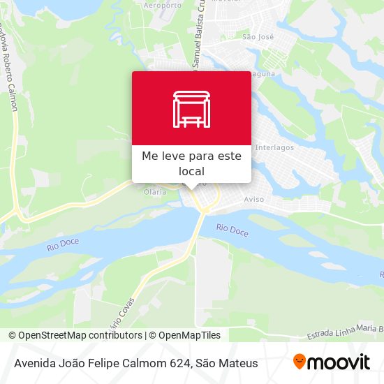 Avenida João Felipe Calmom 624 mapa