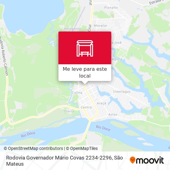 Rodovia Governador Mário Covas 2234-2296 mapa