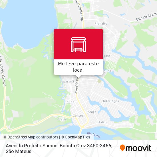 Avenida Prefeito Samuel Batista Cruz 3450-3466 mapa