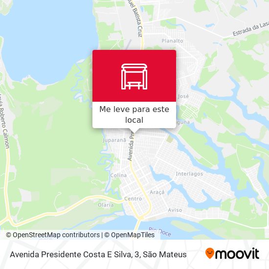Avenida Presidente Costa E Silva, 3 mapa