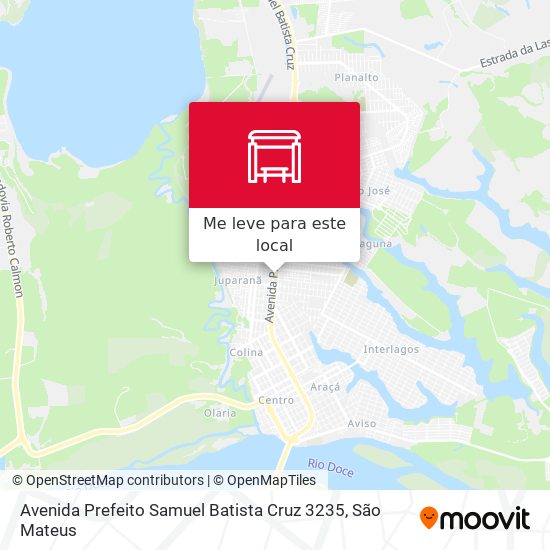 Avenida Prefeito Samuel Batista Cruz 3235 mapa