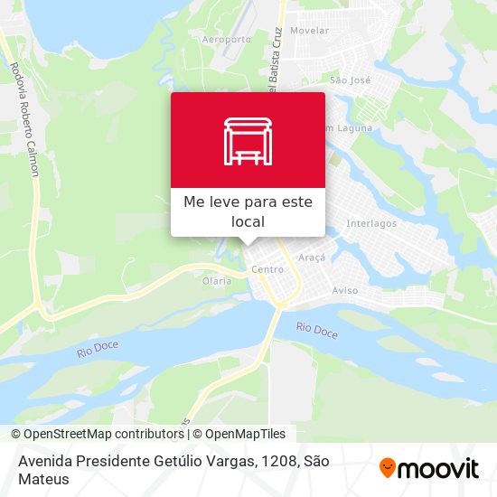 Avenida Presidente Getúlio Vargas, 1208 mapa