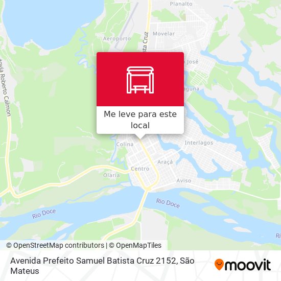 Avenida Prefeito Samuel Batista Cruz 2152 mapa