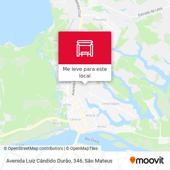Avenida Luiz Cândido Durão, 346 mapa