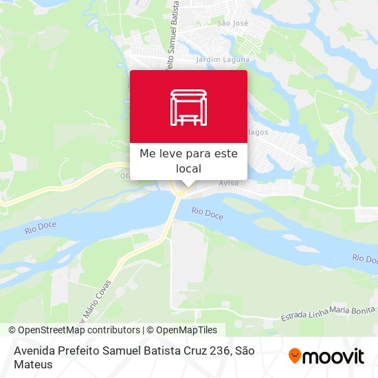 Avenida Prefeito Samuel Batista Cruz 236 mapa