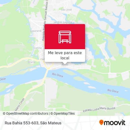 Rua Bahia 553-603 mapa