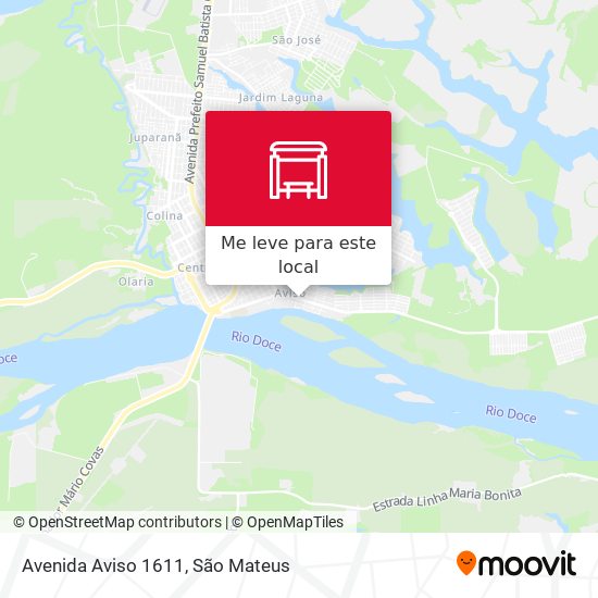 Avenida Aviso 1611 mapa