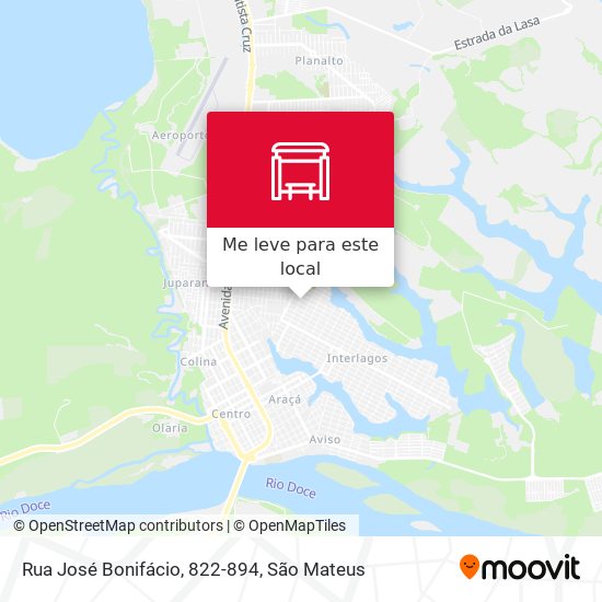 Rua José Bonifácio, 822-894 mapa