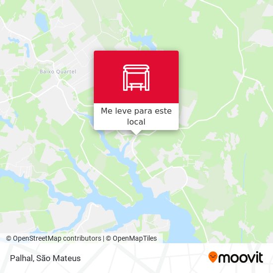 Palhal mapa
