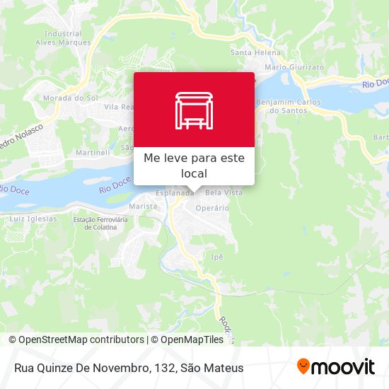Rua Quinze De Novembro, 132 mapa