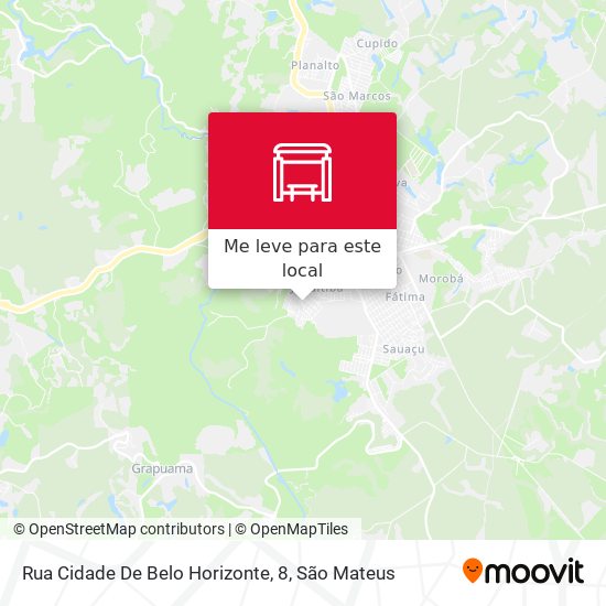 Rua Cidade De Belo Horizonte, 8 mapa