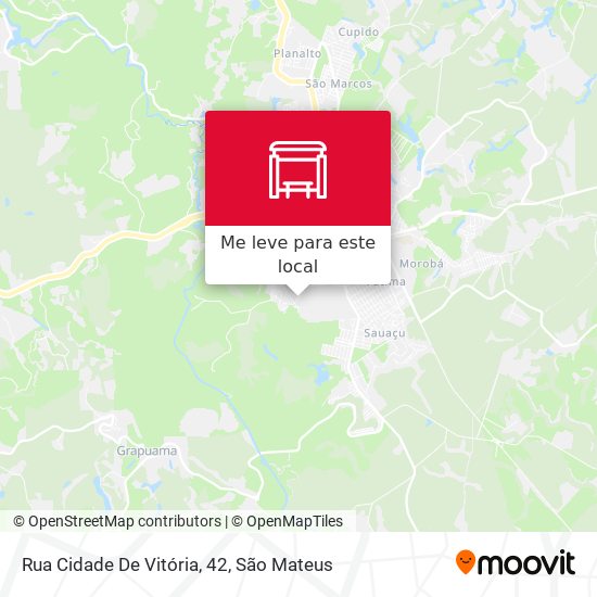 Rua Cidade De Vitória, 42 mapa