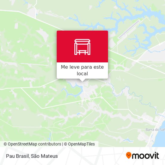 Pau Brasil mapa
