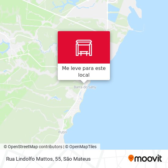 Rua Lindolfo Mattos, 55 mapa