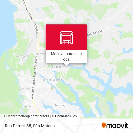 Rua Perrini, 35 mapa