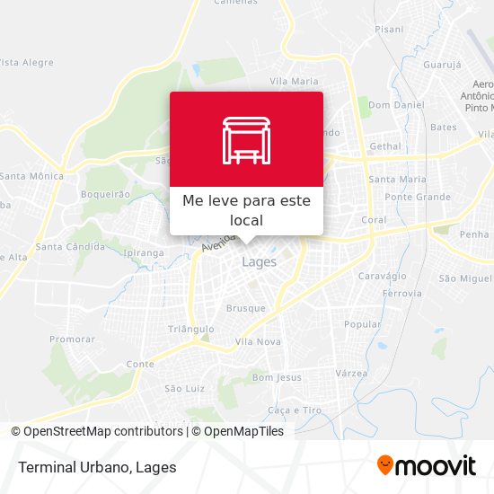 Terminal Urbano mapa