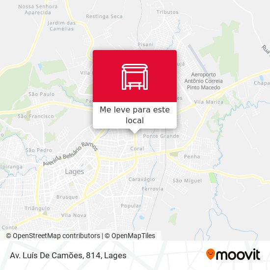 Av. Luís De Camões, 814 mapa