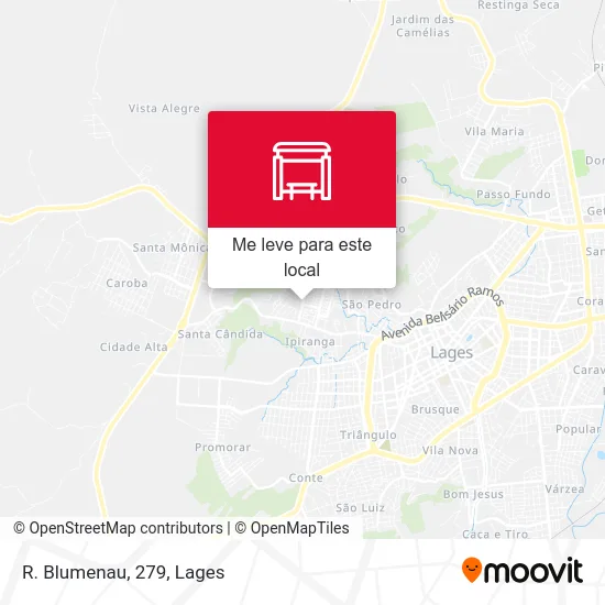 R. Blumenau, 279 mapa
