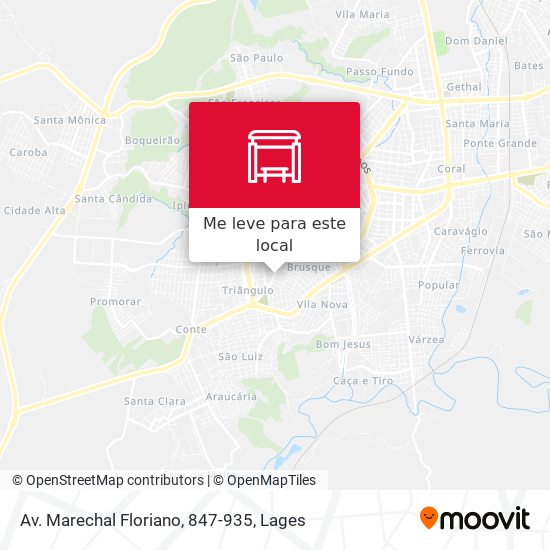 Av. Marechal Floriano, 847-935 mapa