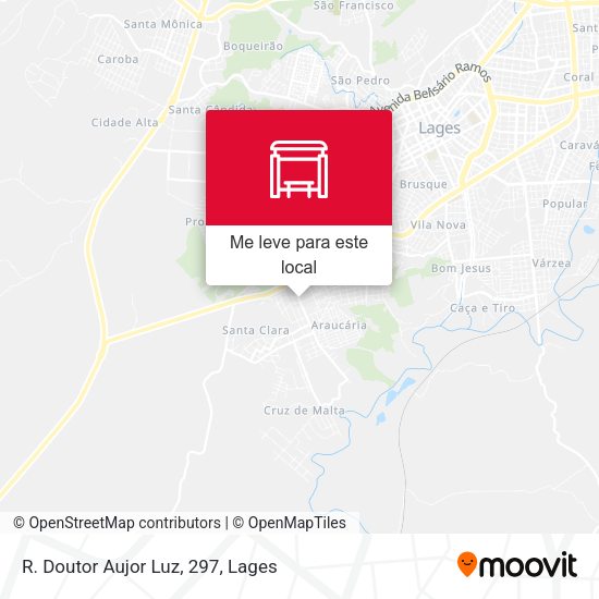 R. Doutor Aujor Luz, 297 mapa