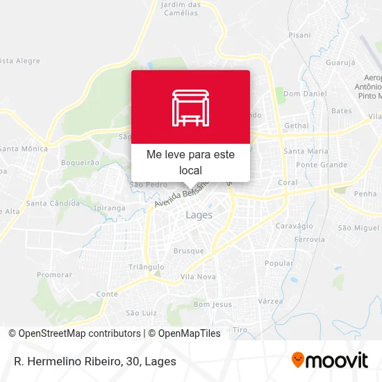 R. Hermelino Ribeiro, 30 mapa
