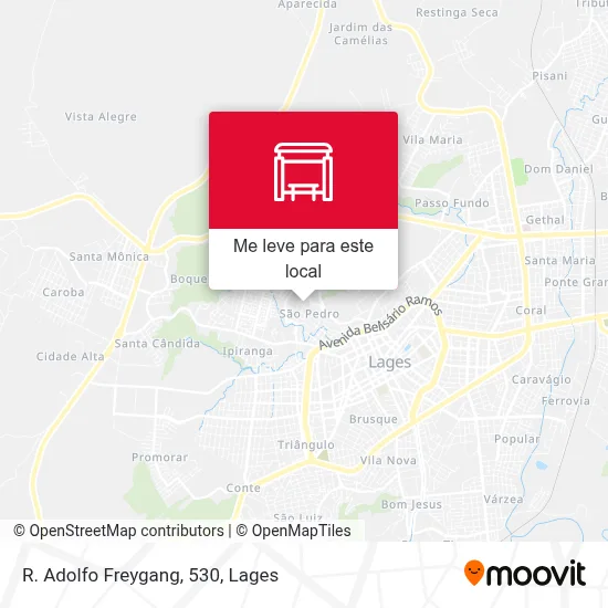 R. Adolfo Freygang, 530 mapa