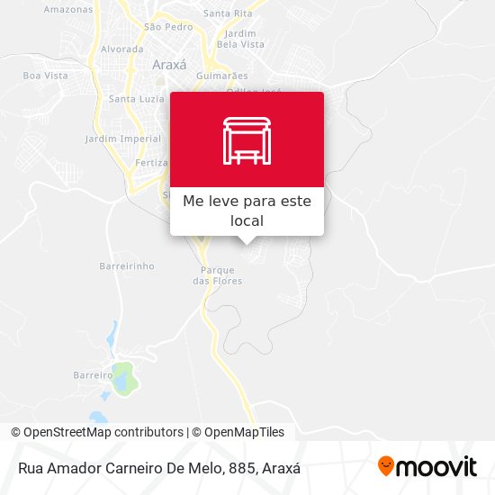 Rua Amador Carneiro De Melo, 885 mapa