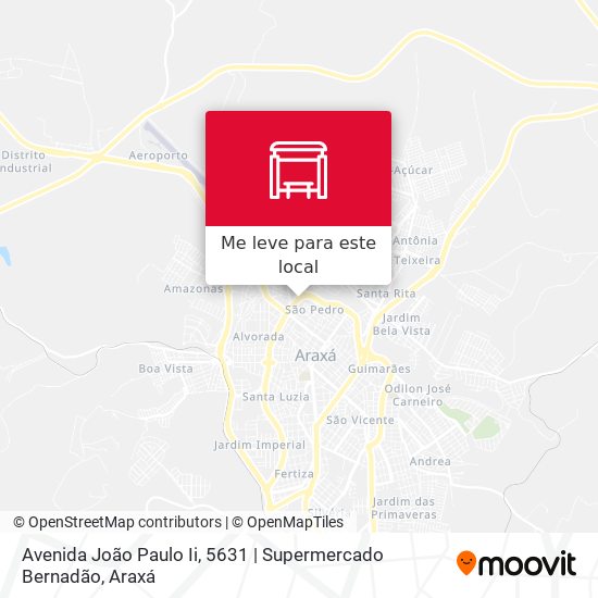 Avenida João Paulo Ii, 5631 | Supermercado Bernadão mapa