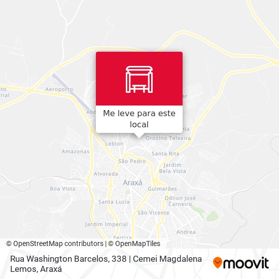 Rua Washington Barcelos, 338 | Cemei Magdalena Lemos mapa