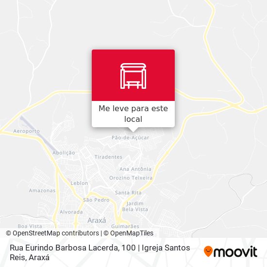 Rua Eurindo Barbosa Lacerda, 100 | Igreja Santos Reis mapa