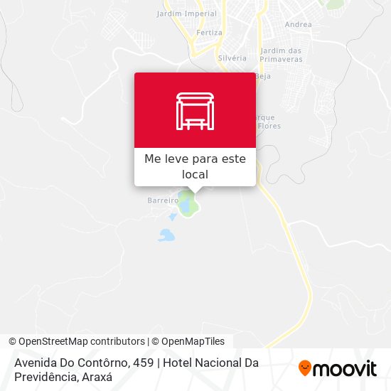 Avenida Do Contôrno, 459 | Hotel Nacional Da Previdência mapa