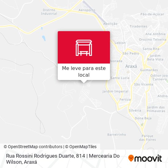 Rua Rossini Rodrigues Duarte, 814 | Mercearia Do Wilson mapa