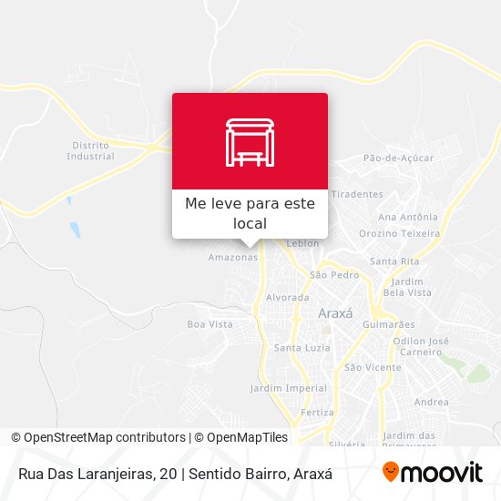 Rua Das Laranjeiras, 20 | Sentido Bairro mapa